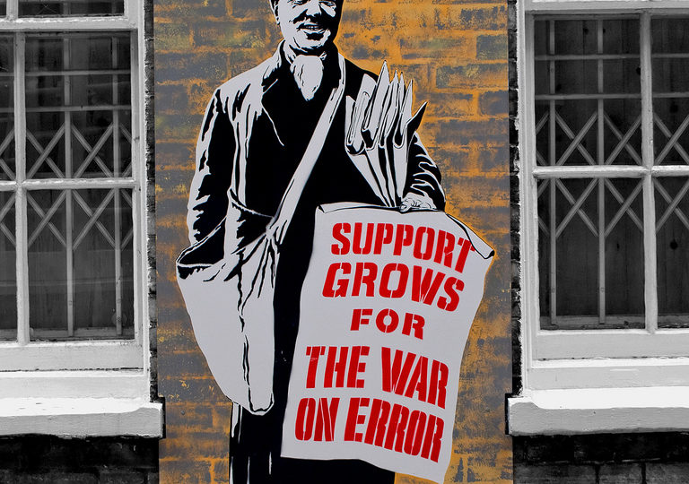 Grafitti: Support grows for the war on error